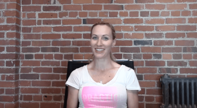 woman talking